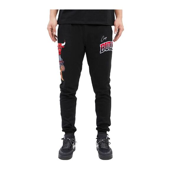 Pro Standard NBA Chicago Bulls Men's Black Home Town Joggers BCB454344
